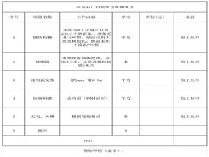 新建钢结构仓库工程招标